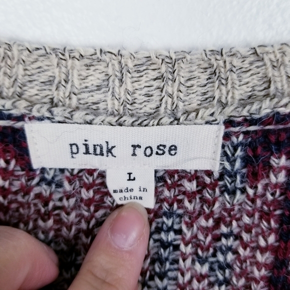 Aztec Sweater Dress - Picture 3 of 7